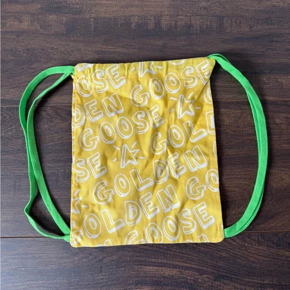 9x11” Golden Goose Drawstring Bag - Picture 2 of 3